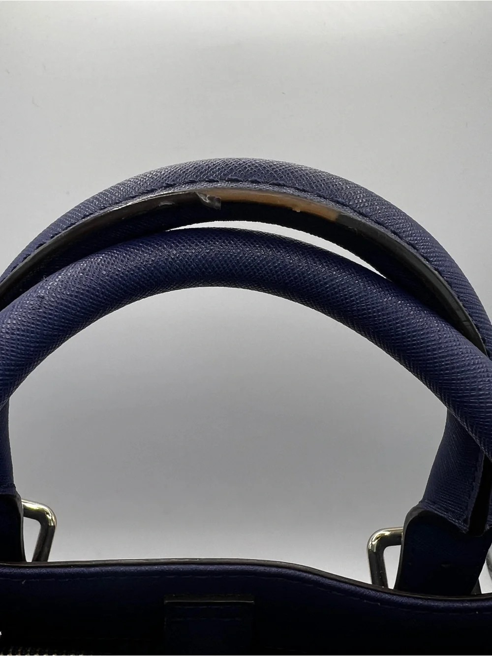 Kate Spade Cove Street Provence Blue Leather Satchel WKRU2790 Gold Hardware
